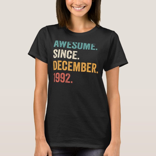 T-shirt 30 Ans 30ème Anniversaires Hommes stupéfaits depui (Devant)