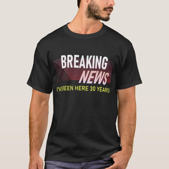 T-shirt 30 ans Anniversaire de travail Appréciation de l'e (Devant)