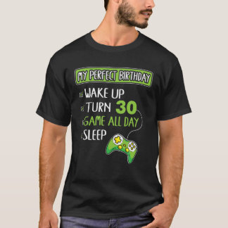 T-shirt 30 Ans Joueur 30E Anniversaire Cadeau Parfait Pour