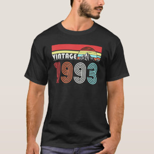 T-shirt 30 ans Vintage 1993 30e anniversaire