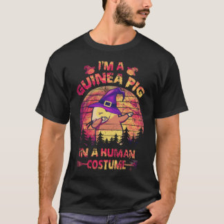 T-shirt 30 Costume d'Halloween de cochon d'Inde pour humai