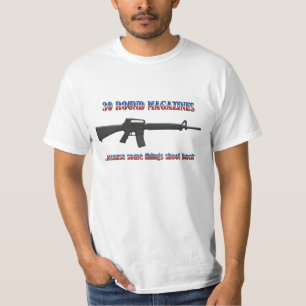 T-shirt 30 Magazines rondes - 2e amendement