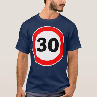 T-shirt 30e anniversaire de la Route Cadeau Signé annivers