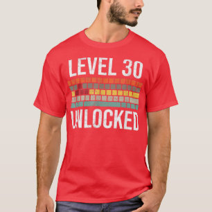 T-shirt 30e anniversaire Joueur Anniversaire pour hommes n