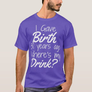 T-shirt 30e anniversaire Maman Fils Fille 30 ans Cadeau