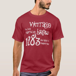 T-shirt 30ème Brew vintage du cadeau d'anniversaire 1983