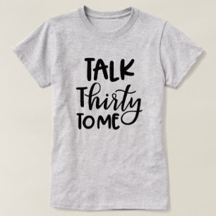 T-shirt 30ème entretien trente de chemise de