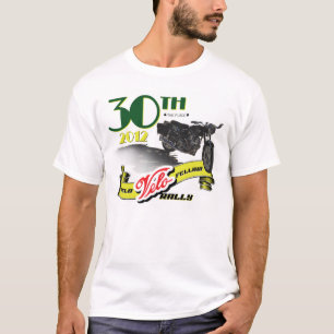T-shirt 30ème Rassemblement semblable 2012 de Melo Velo