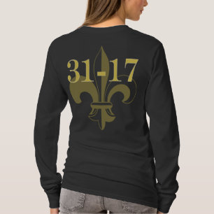 T-shirt 31-17 qui Dat ! La fille de 2010 CHAMPIONS