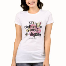 31:25 de proverbes elle est vêtue de la force