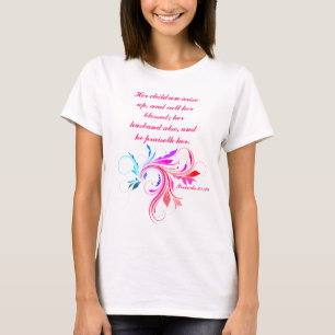 T-shirt 31:28 de proverbes