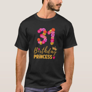 T-shirt 31 Anniversaire Princesse Fleur Son 31ème B