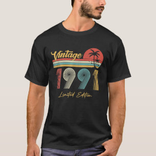 T-shirt 31 ans Vintage 1991 Limited Edition 31e