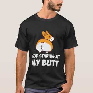T-shirt 31 Arrêtez de mater mon cul Corgi