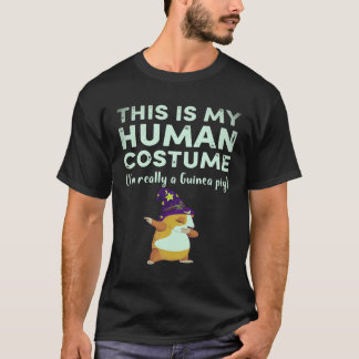 T-shirt 31 C'est Mon Costume D'humain Je Suis Réellement U