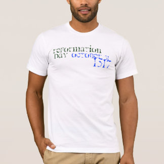 T-shirt 31 octobre 1517, réforme, jour