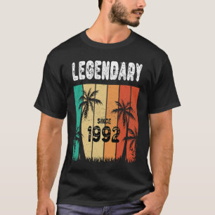 T-shirt 31e anniversaire 1992 Anniversaire pour hommes et