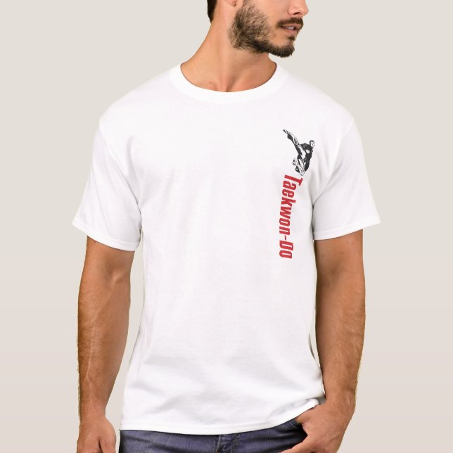 T-shirt 328-1 chemise d'AKTA le Taekwondo (Devant)