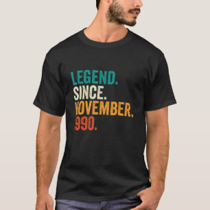 T-shirt 32 ans de légende depuis novembre 1990 32e oiseau