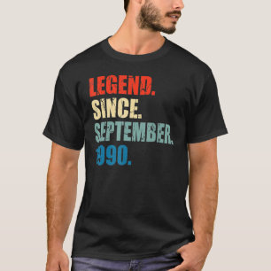 T-shirt 32 ans de légende depuis septembre 1990 32th Bir