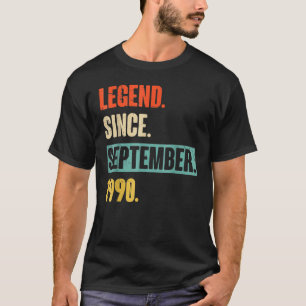 T-shirt 32 ans de légende depuis septembre 1990 32th Bir