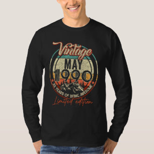 T-shirt 32 Ans D'Être Vintage Mai 1990