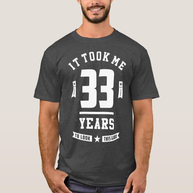 T-shirt 33 Ans (Devant)