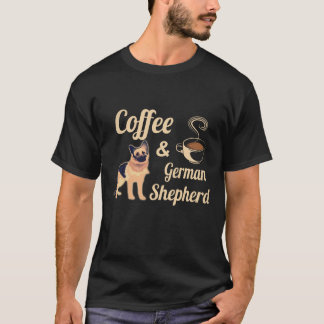 T-shirt 33 Café et Berger Allemand