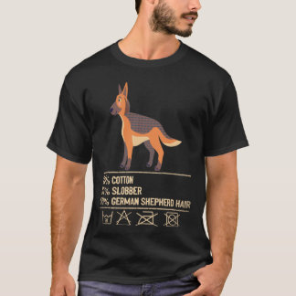 T-shirt 33 Coton Bavure Berger Allemand cheveux Berger All