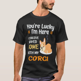 T-shirt 33 Vous êtes un Corgi chanceux