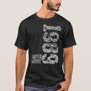 T-shirt 33e anniversaire Dames Mens 33 ans 1989 6