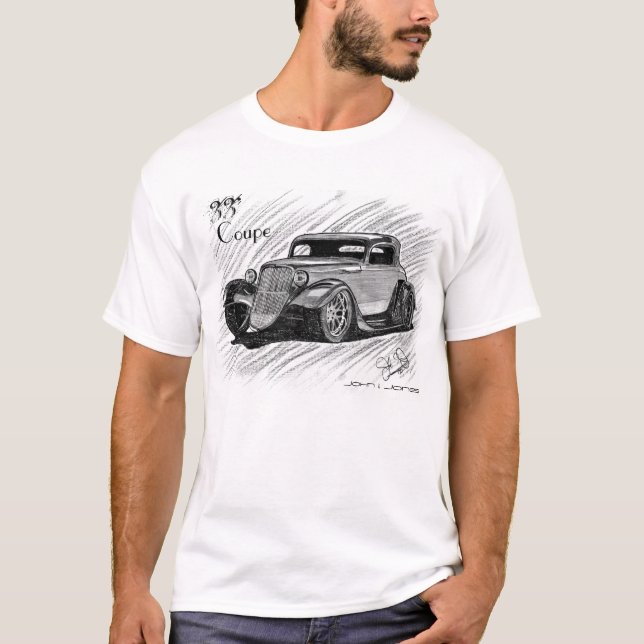 T-shirt 33Ford050001, 33', coupé, John I. Jones (Devant)