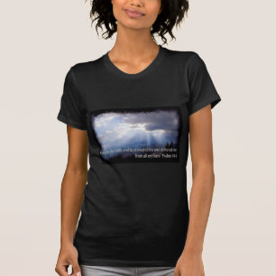 T-shirt 34:4 de psaumes sur l'obscurité