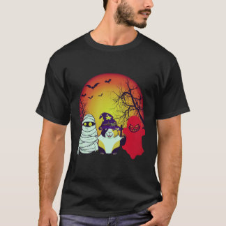 T-shirt 34 Cobaye d'Halloween Citrouille