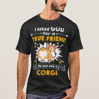T-shirt 34 Il M'A Envoyé Un Corgi