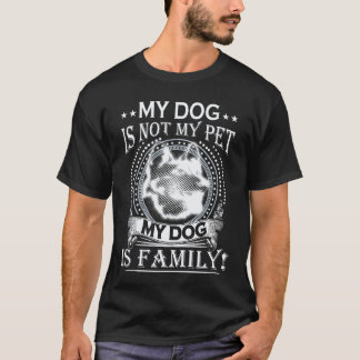 T-shirt 34 Mon chien n'est pas mon animal de compagnie Mon