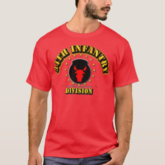 T-shirt 34e division d'infanterie Division Red Bull