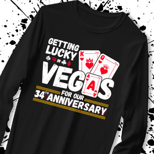 T-shirt 34th Wedding Anniversary - Couples Las Vegas Trip