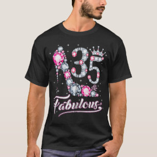T-shirt 35 & Et Fabulous 1987 35Th Birthday Tee Toxits For
