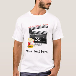 T-shirt 35e anniversaire Hollywood Movie Party