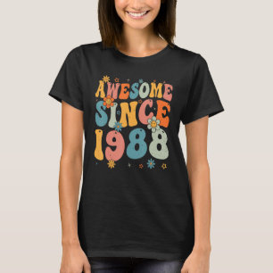 T-shirt 35e anniversaire stupéfiant depuis 1988 35 ans rét