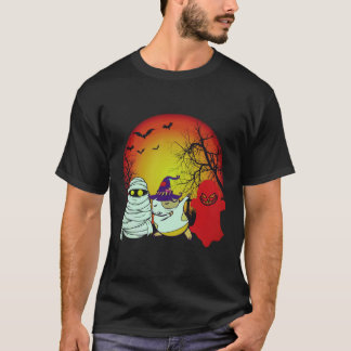 T-shirt 36 cobaye Halloween citrouille