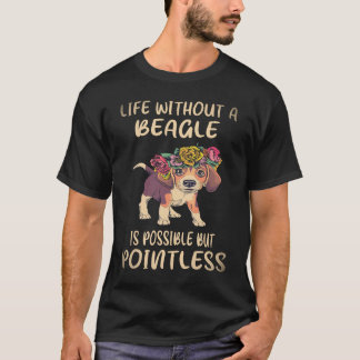 T-shirt 36 La vie sans un beagle