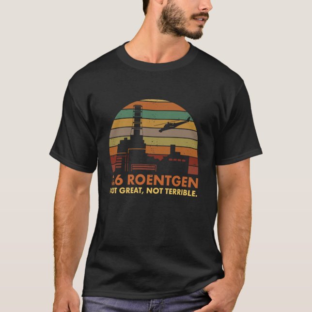 T-shirt 36 Roentgen Not Great friends (Devant)
