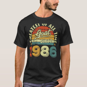 T-shirt 36e anniversaire 36 ans chèvre depuis 1986