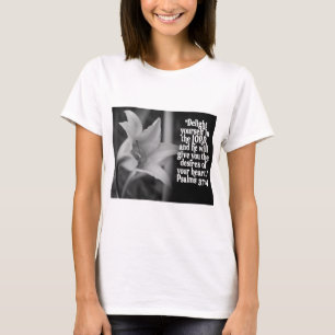 T-SHIRT 37:4 PRÉFÉRÉ DE PSAUME D'ÉCRITURE SAINTE DE BI