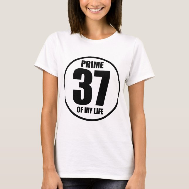 T-shirt 37 - perfection de ma vie (Devant)
