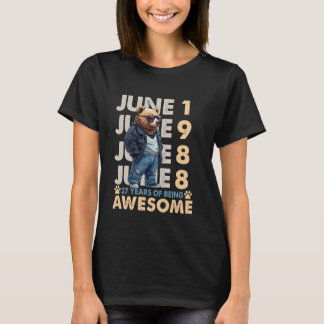 T-shirt 37e anniversaire Légendes de l'ours Juin 1988 37 a