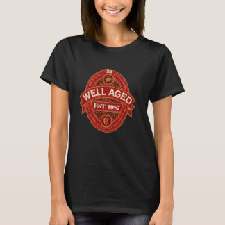 T-shirt 38 Ans Bière Bien Agée Est 1987 38e Anniversaire B