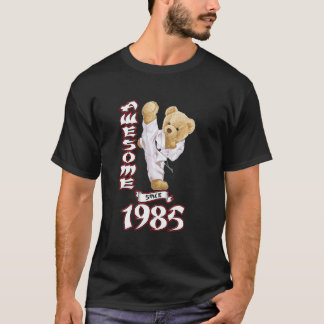 T-shirt 38e anniversaire Hommes Femmes 1985 Karaté Judo In